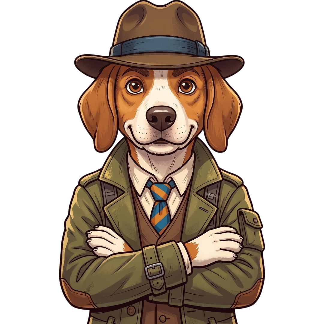 Mascote Detetive
